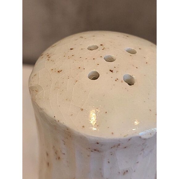 Mushroom Spoon or Tea Rest, Salt Pepper Shakers Retro Kitsch, Novelty Speckled - Picture 10 of 12